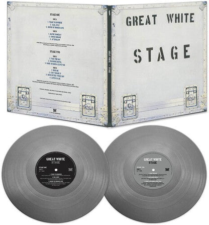 Great White - Stage [2LP Silver] Vinyl Record