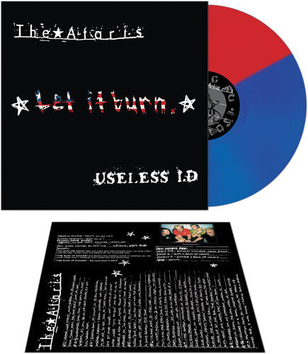 Ataris & Useless Id - Let It Burn [Red/Blue Split] Vinyl Record