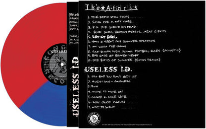 Ataris & Useless Id - Let It Burn [Red/Blue Split] Vinyl Record