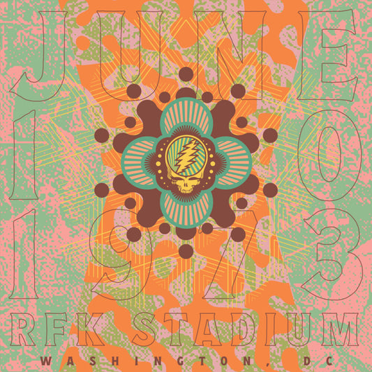 the album cover for Grateful Dead - RFK Stadium, Washington, DC 6/10/73