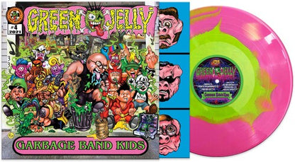 Green Jelly - Garbage Band Kids - Pink/green Haze Vinyl Record
