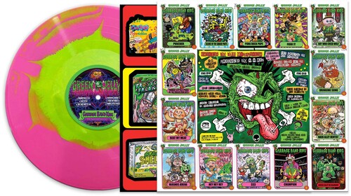 Green Jelly - Garbage Band Kids - Pink/green Haze Vinyl Record