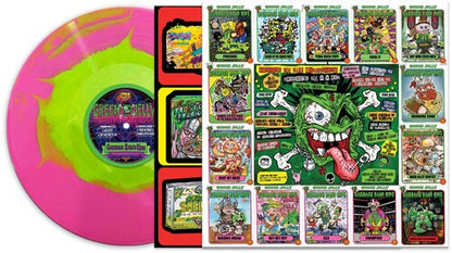 Green Jelly - Garbage Band Kids - Pink/green Haze Vinyl Record