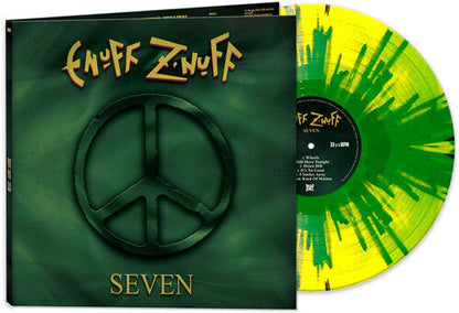 Enuff Z'nuff - Seven - Yellow/green/black Splatter Vinyl Record