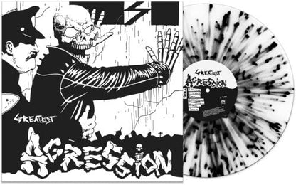 Agression - Greatest - Black/white Splatter Vinyl Record