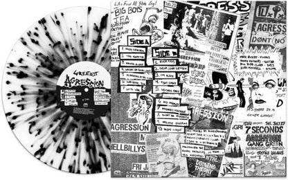 Agression - Greatest - Black/white Splatter Vinyl Record