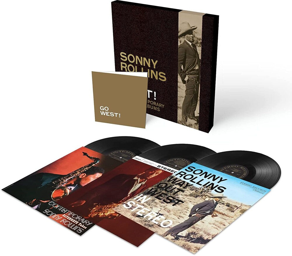 Sonny Rollins - Go West!: The Contemporary Records Albums [3LP] Vinyl Record