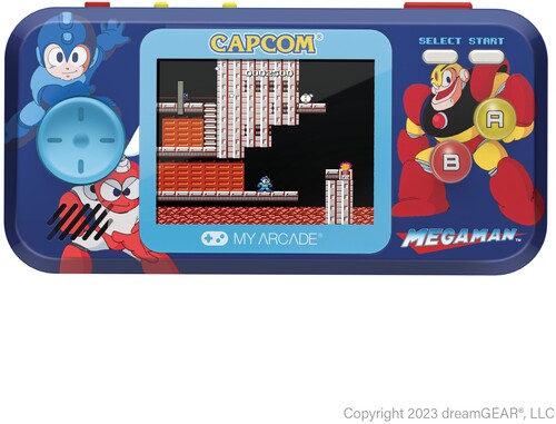 My Arcade Dgunl4191 Mega Man Pocket Player Pro - My Arcade Dgunl4191 Mega Man Pocket Player Pro - Game Accessories