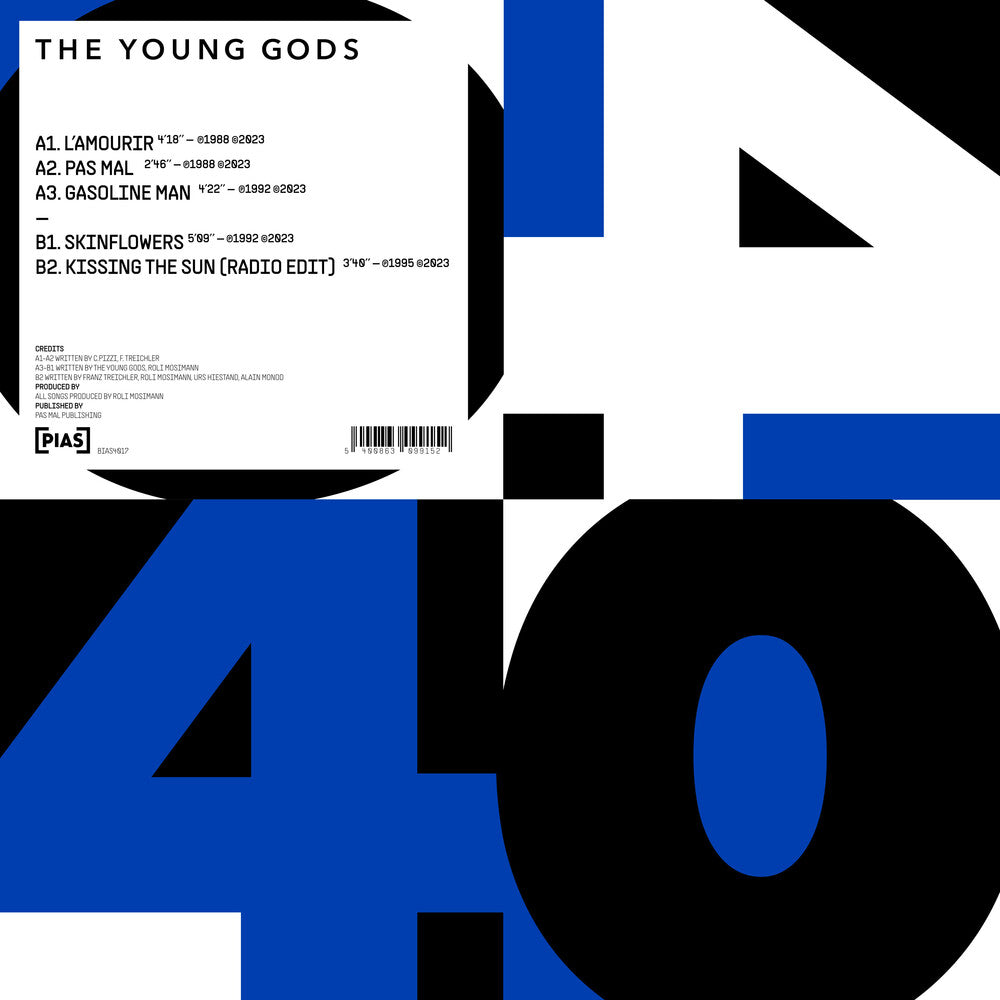The Young Gods - - Pias 40 [LP] Vinyl Record