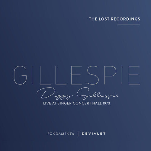 Gillespie,dizzy - Live At Singer Concert Hall 19 - Music CD