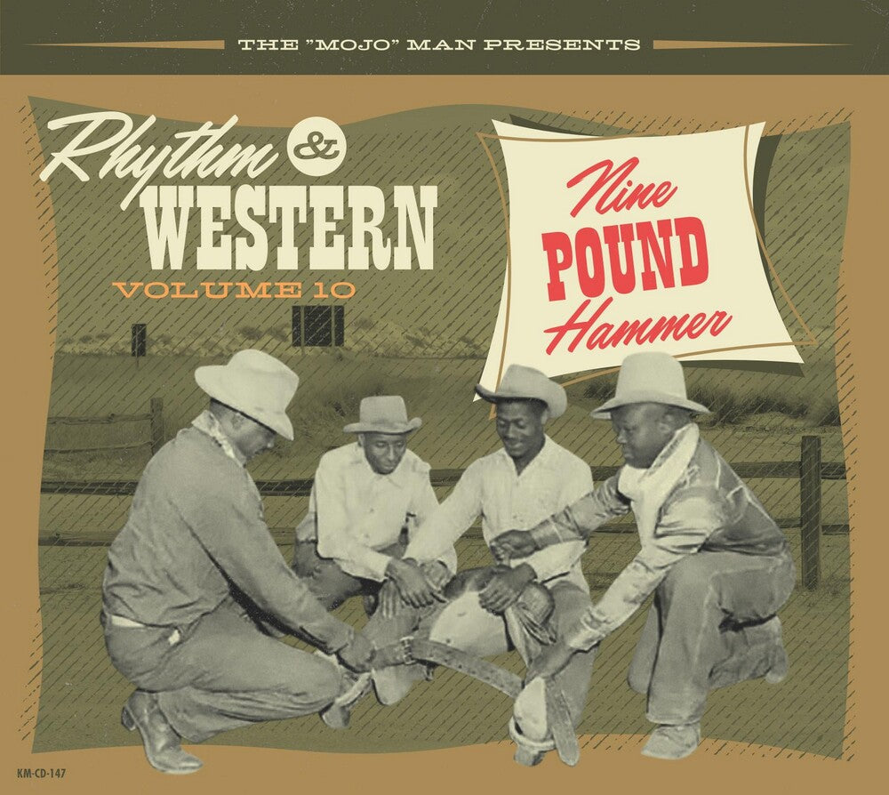 the album cover for Rhythm & Western Vol.10: Nine Pound Hammer / Var - Rhythm & Western Vol.10: Nine Pound Hammer / Var