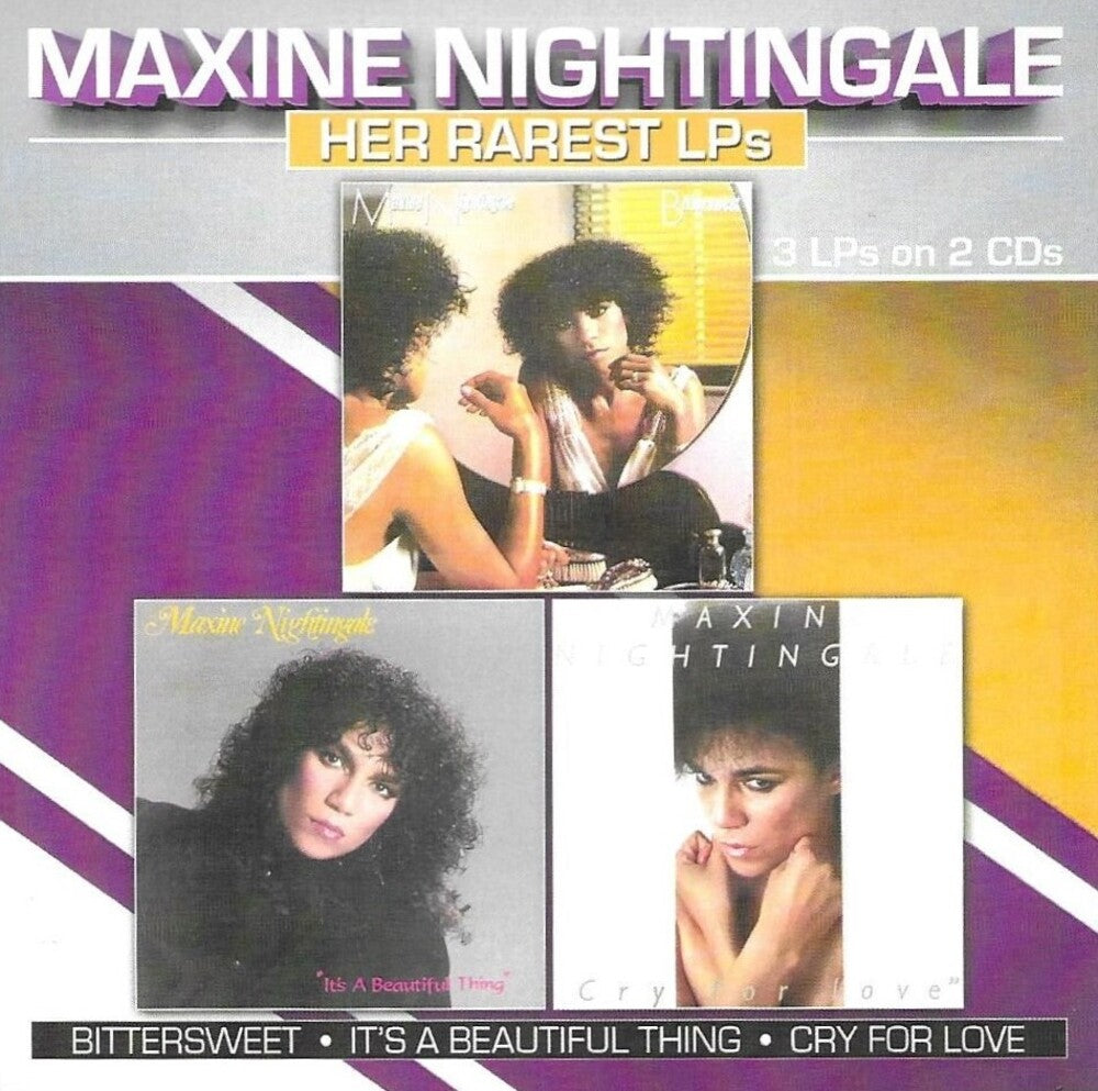 the album cover for Maxine Nightingale - Her Rarest