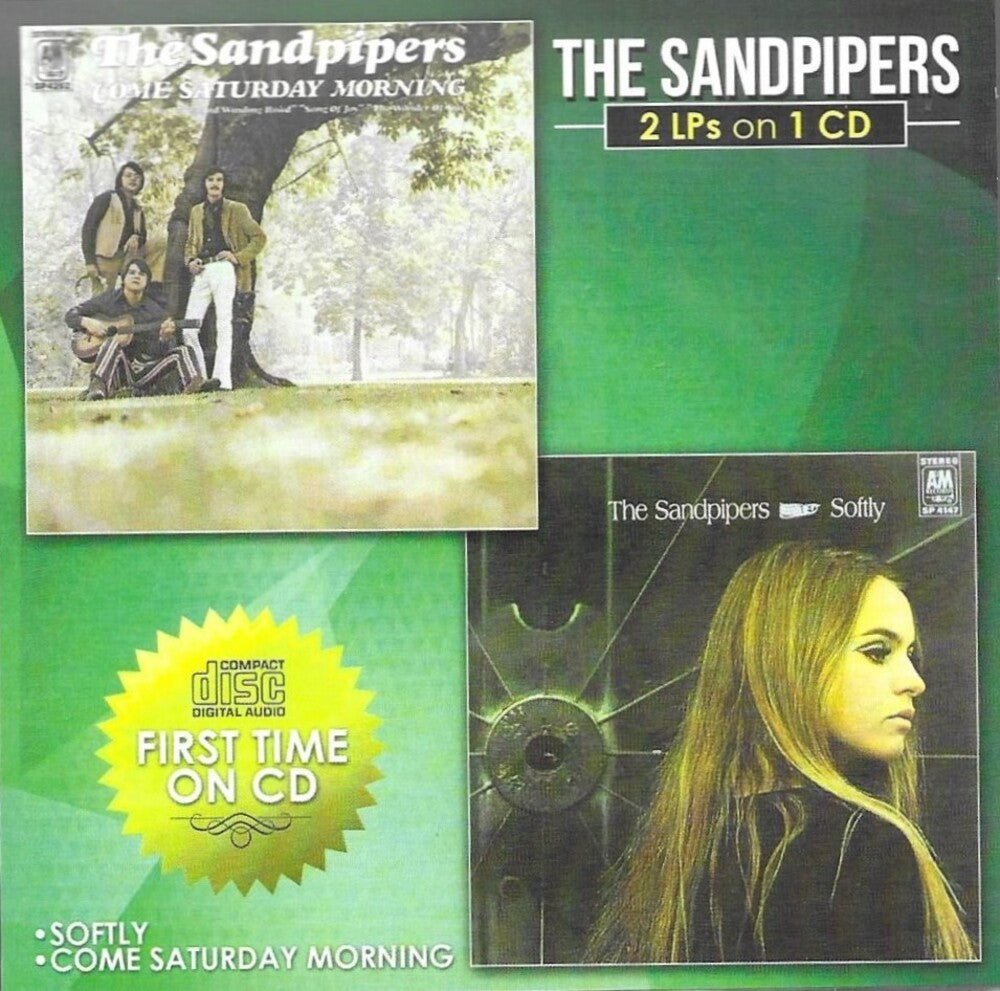 the album cover for Sandpipers - Come Saturday Morning-Softly