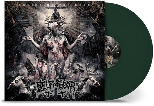 Belphegor - Conjuring The Dead - Dark Green Vinyl Record