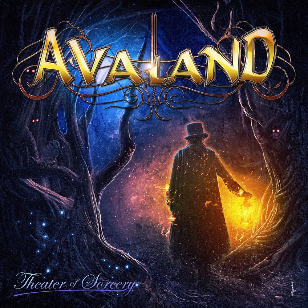the album cover for Avaland - Theater Of Sorcery