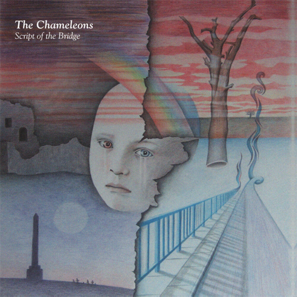 Chameleons - Script Of The Bridge 40th Anniversary Edition - 180gm Transparent Orange & Blue Vinyl [LP] Vinyl Record