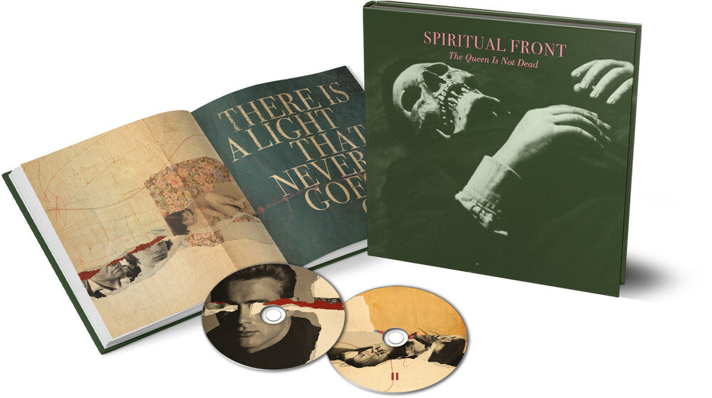the album cover for Spiritual Front - The Queen Is Not Dead