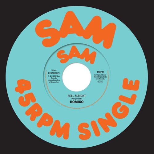 Komiko - Feel Alright / Feel Alright (Instrumental) Vinyl Record