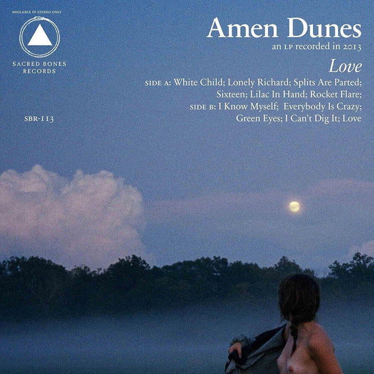 Amen Dunes - Love - Blue & White Marble (Blue) [Colored Vinyl] (Wht) Vinyl Record