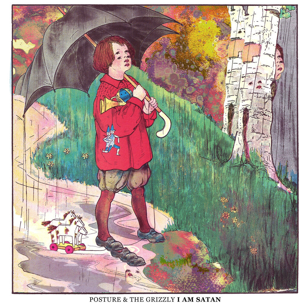 POSTURE & THE GRIZZLY - I Am Satan [Colored Vinyl] (Grn) (Pnk) (Ylw) Vinyl Record