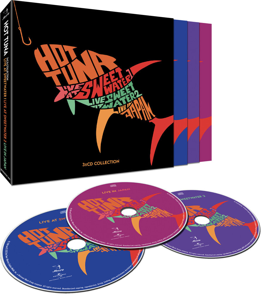 the album cover for Hot Tuna - 3 CD Collection [Limited Edition]