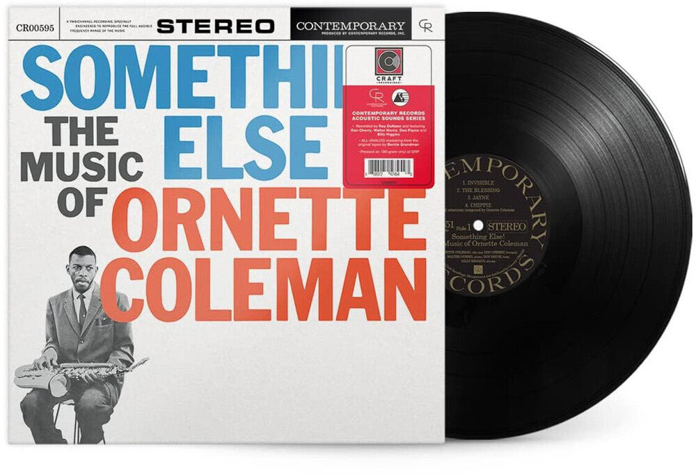 Ornette Coleman - Something Else!!!! The Music of Ornette Coleman (Contemporary Records Acoustic Sounds Series) [LP] Vinyl Record