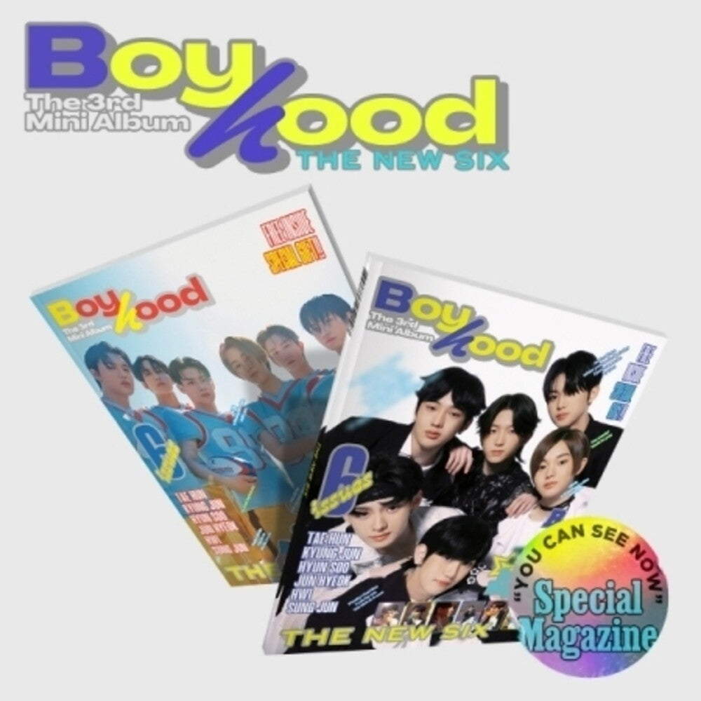the album cover for New Six ( Tnx ) - Boyhood (Post) (Stic) (Phot) (Wmag) (Asia)