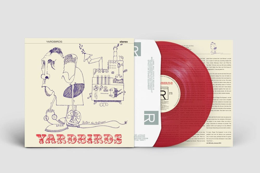 Roger The Engineer: Stereo Mix [Clear Vinyl] (Red) (Uk) Vinyl Record