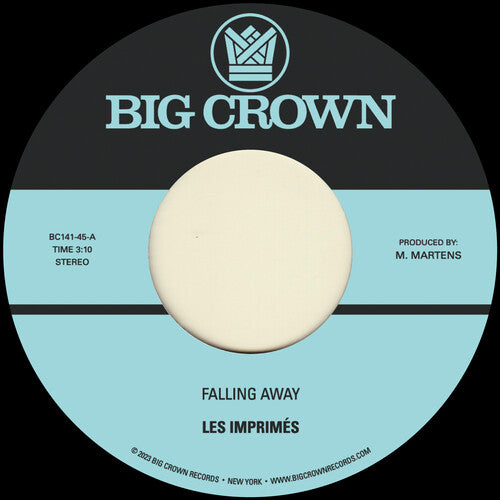 Les Imprimes - Falling Away B/w Still Here Vinyl Record