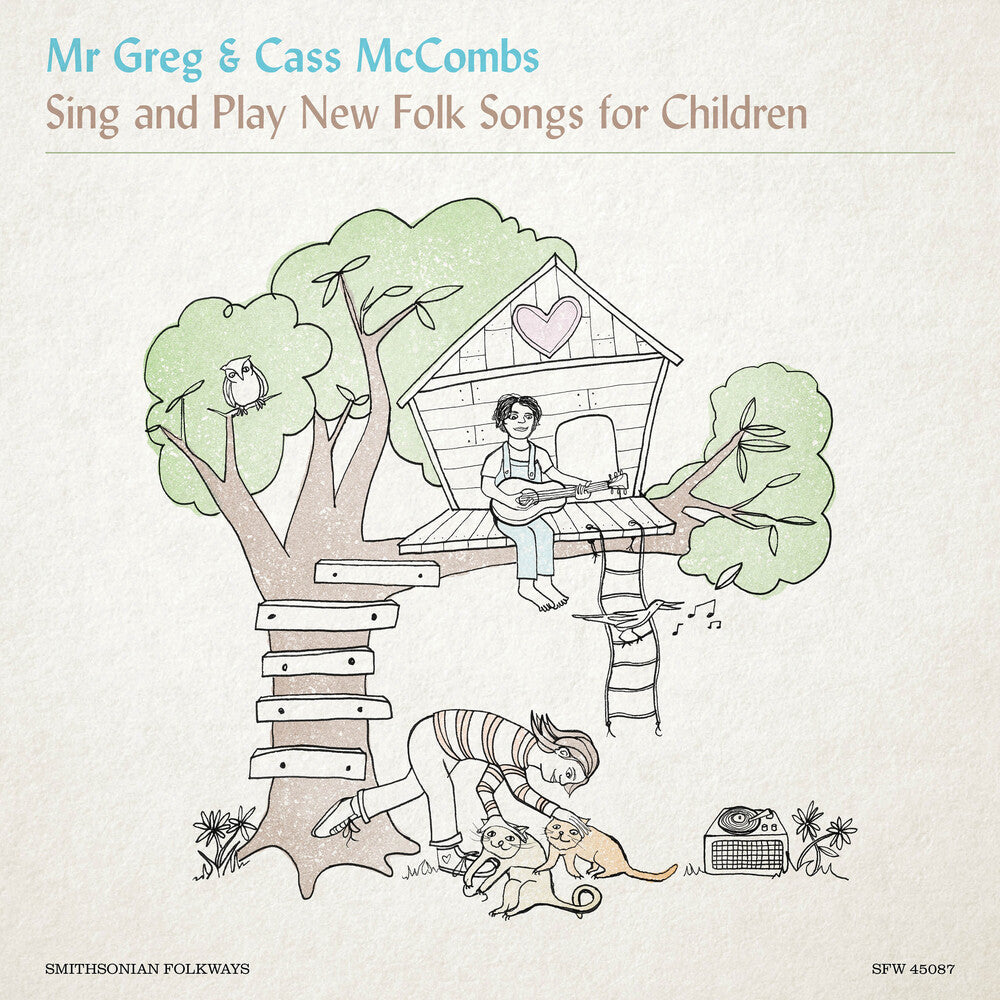 Mr. Greg & Cass McCombs Sing & Play New Folk Songs for Children [LP] Vinyl Record