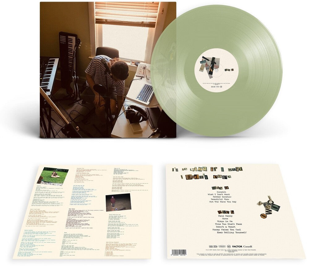 I'd Be Lying If I Said I Didn't Care - Green (Grn) [LP] Vinyl Record