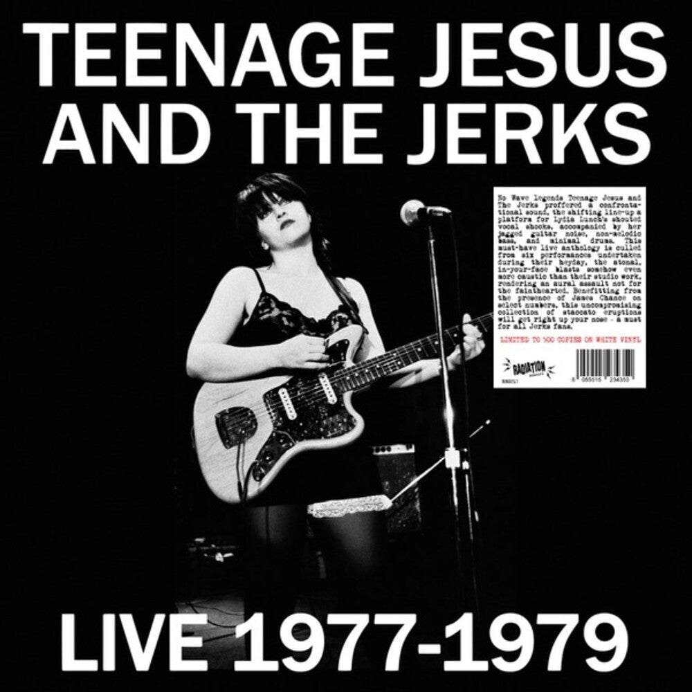 the album cover for Teenage Jesus & The Jerks - Live 1977 [Colored Vinyl] (Wht) (Uk)