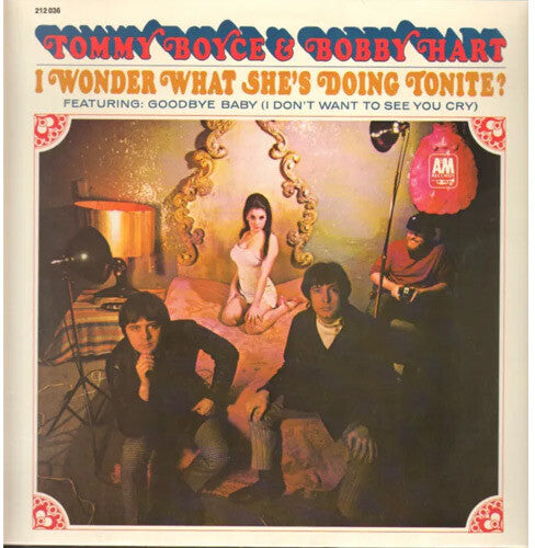 Boyce & Hart - I Wonder What She's Doing Tonite? - 180gm Red Vinyl Record