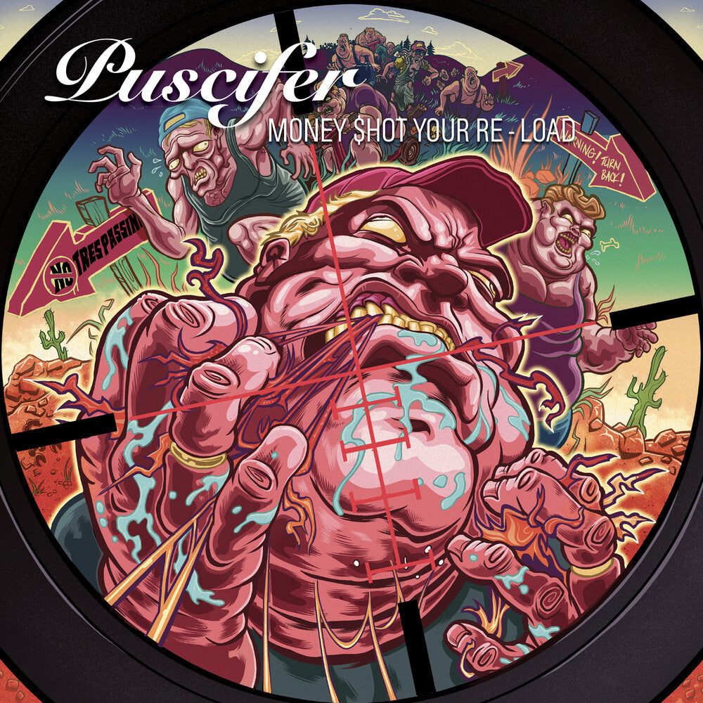 the album cover for Puscifer - Money $Hot Your Re-Load