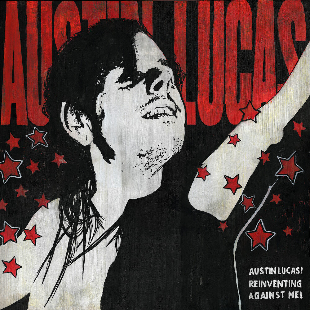 the album cover for Austin Lucas - Reinventing Against Me!