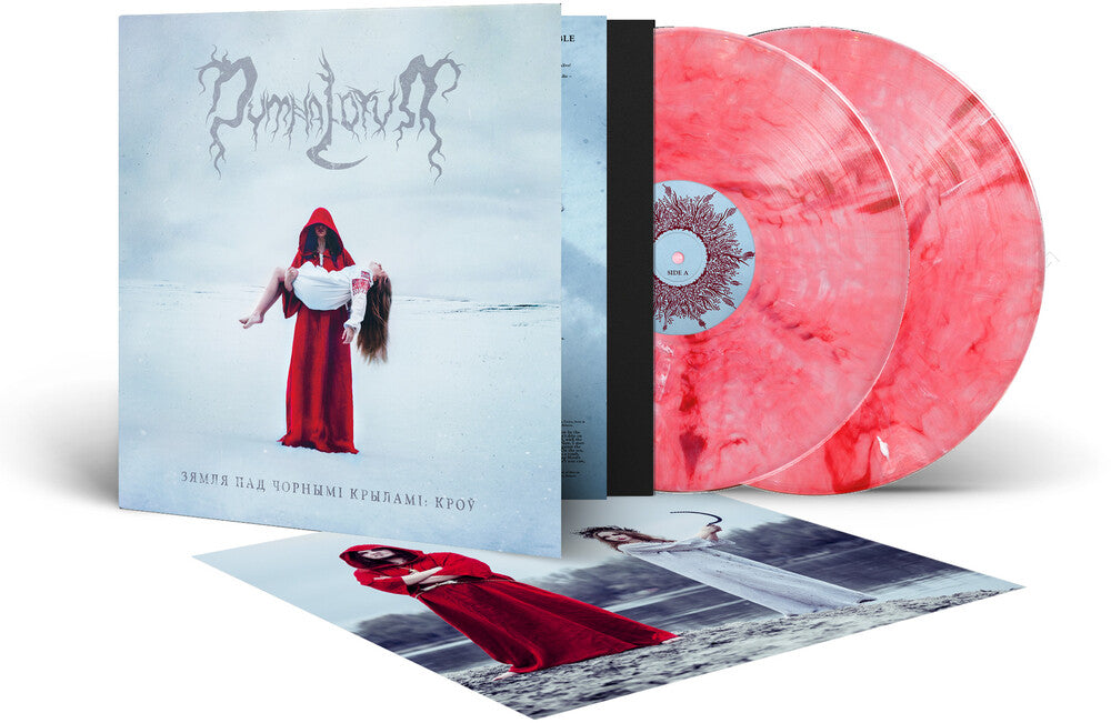Land Under The Black Wings: Blood - Red/White [LP] Vinyl Record