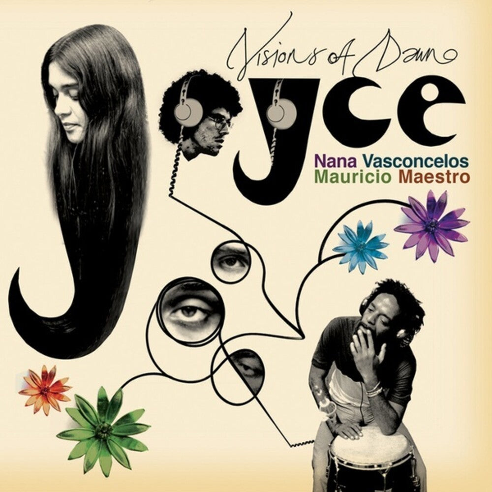 the album cover for Joyce / Nana Vasconcelos  / Maestro,Mauricio - Visions Of Dawn (Paris 1976 Project) (Uk)