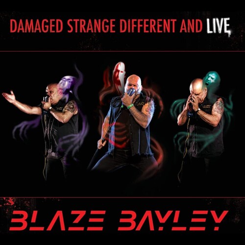 Blaze Bayley - Damaged Strange Different & Live Vinyl Record