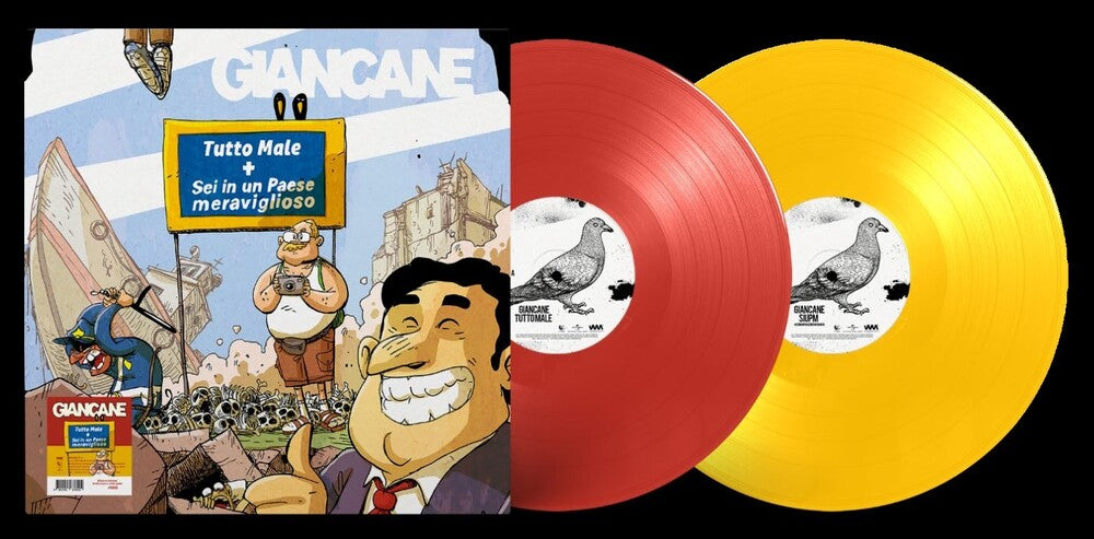 Tutto Male [Colored Vinyl] (Red) (Ylw) (Ita) Vinyl Record