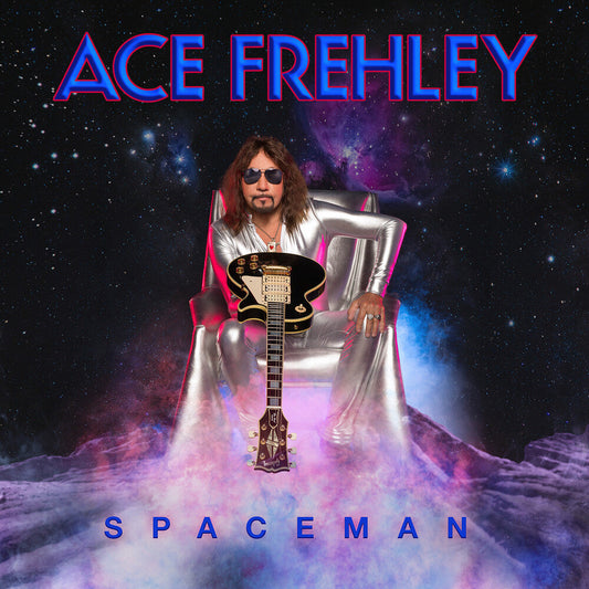 Ace Frehley - Spaceman [Indie Exclusive] Clear & Grape [Colored Vinyl] [Clear Vinyl] (Gate) Vinyl Record