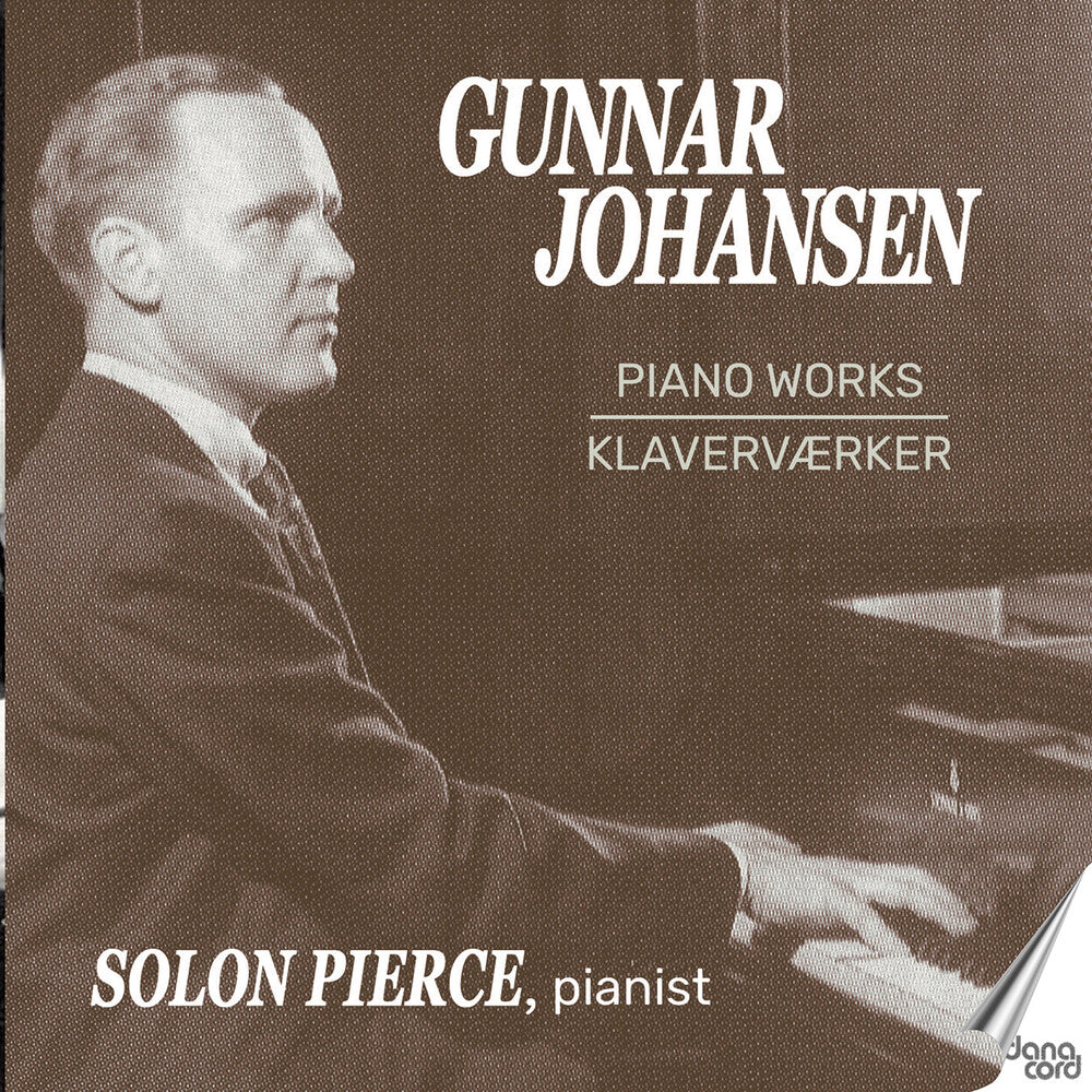 the album cover for Johansen / Pierce - Piano Works