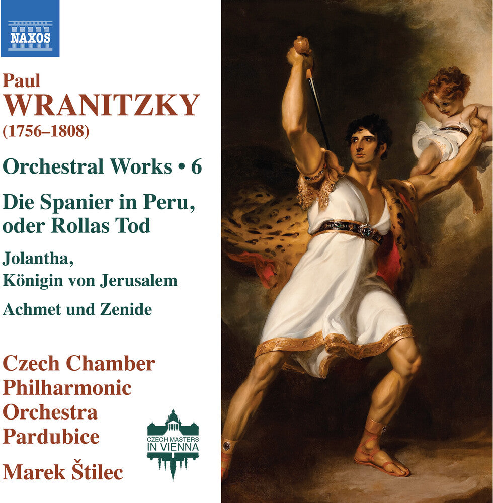 the album cover for Wranitzky / Czech Chamber Philharmonic Orchestra - Orchestral Works Vol. 6