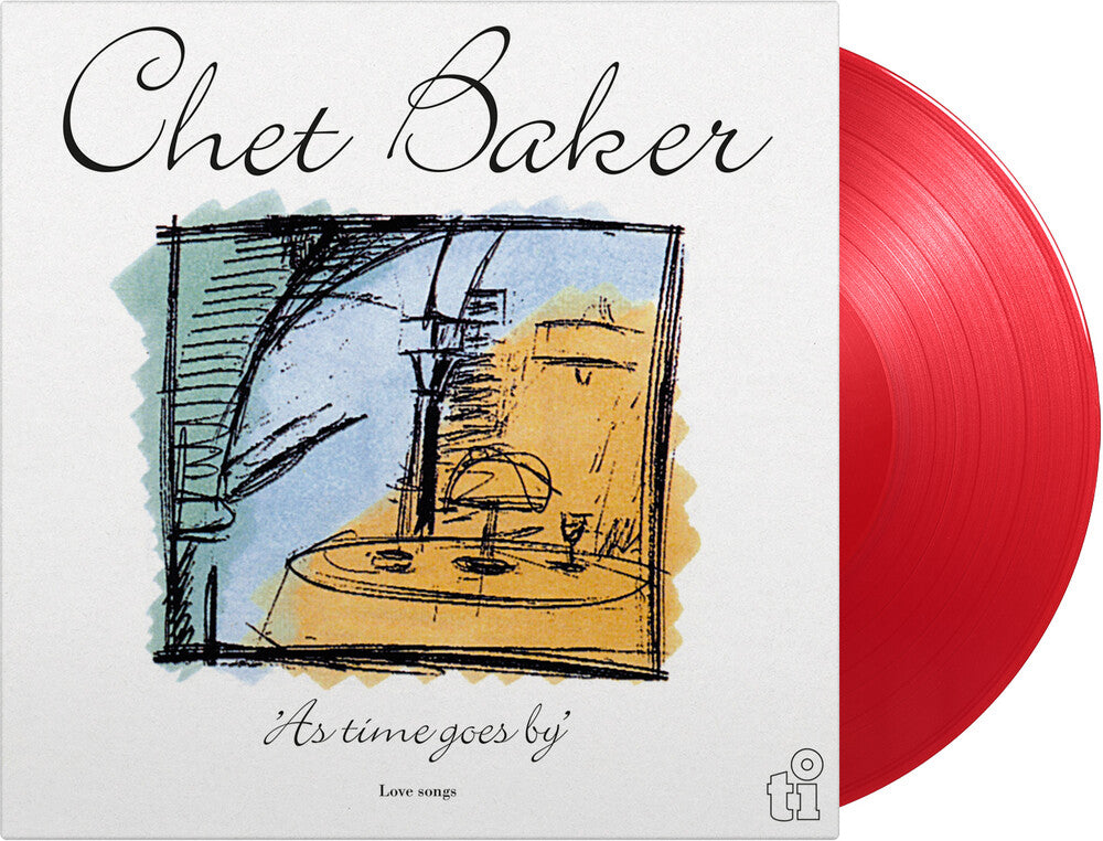 Chet Baker - As Time Goes By: Love Songs [Colored Vinyl] [180 Gram] (Red) Vinyl Record