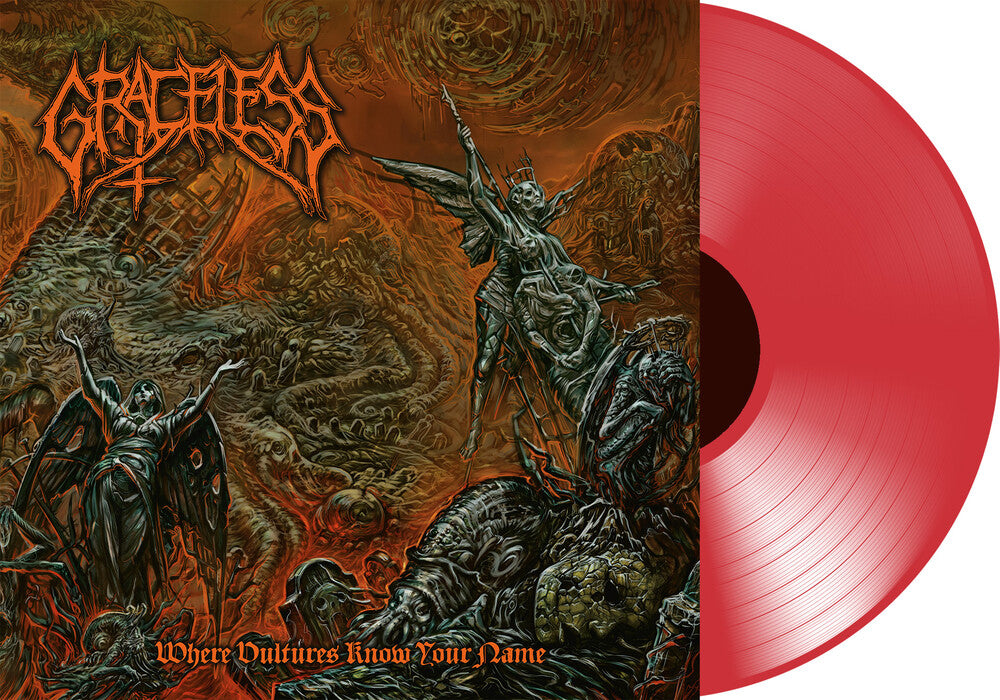 Where Vultures Know Your Name - Red [Colored Vinyl] [Clear Vinyl] Vinyl Record