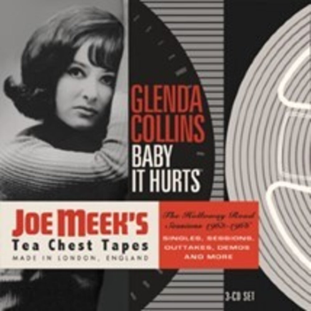 the album cover for Glenda Collins - Baby It Hurts: The Holloway Road Sessions (Uk)