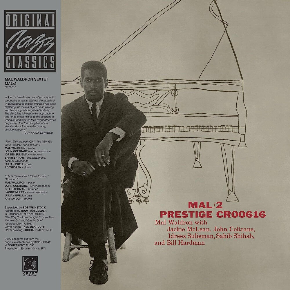 Mal Waldron Sextet - Mal/2: Original Jazz Classics Series [LP] Vinyl Record