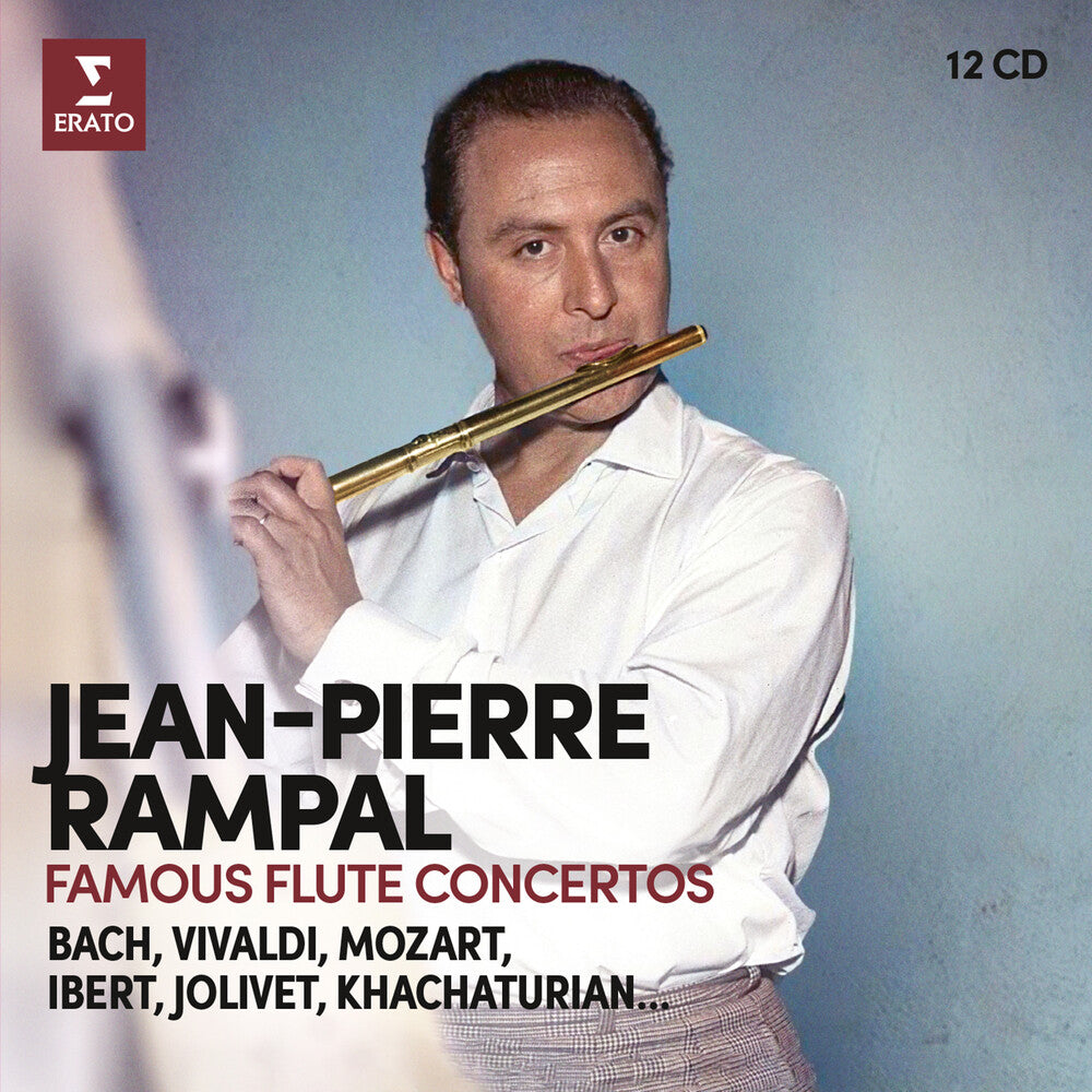 the album cover for Jean Rampal -Pierre - Flute Concertos