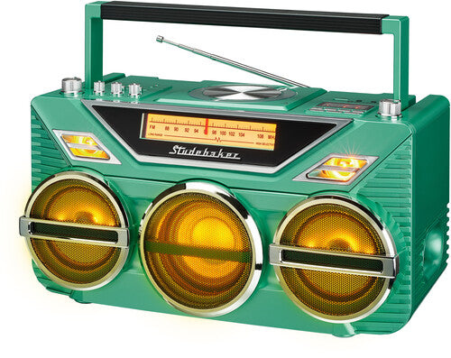 Studebaker Sb2165te Avanti Bt Boombox Cd/am/fm Tl - Studebaker Sb2165te Avanti Bt Boombox Cd/am/fm Tl - Speakers