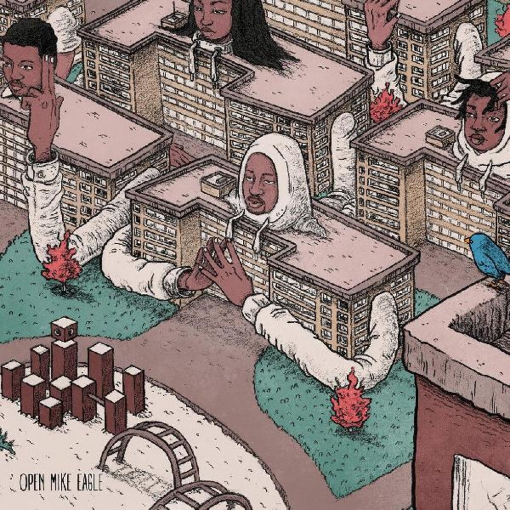Open Mike Eagle - Brick Body Kids Still Daydream [Colored Vinyl] (Crem) (Red) Vinyl Record
