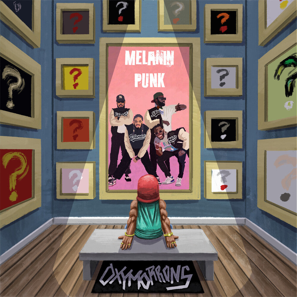 the album cover for Oxymorrons - Melanin Punk